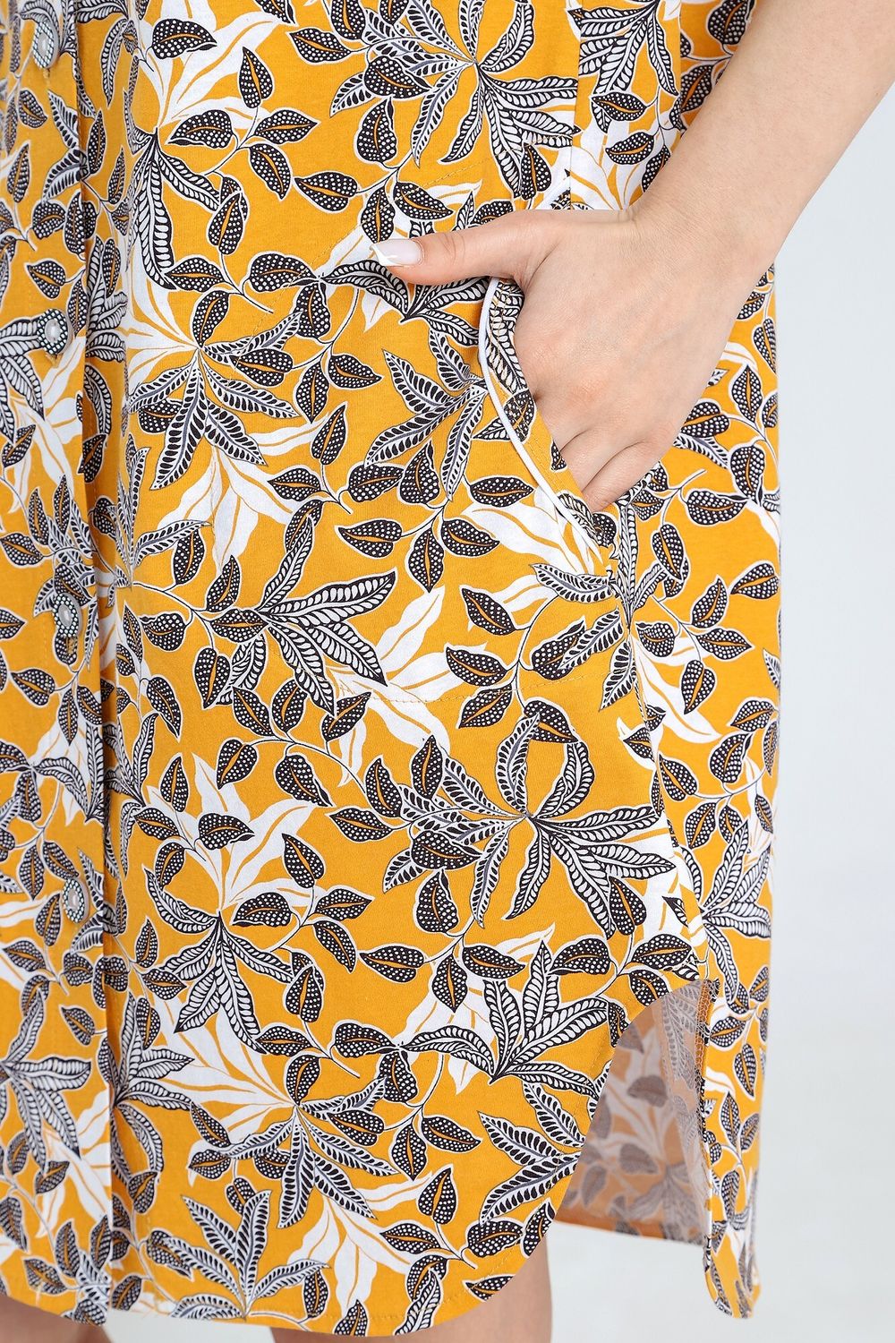 Халат Ирис-4 Виотекс ГОРЧИЧНЫЙ