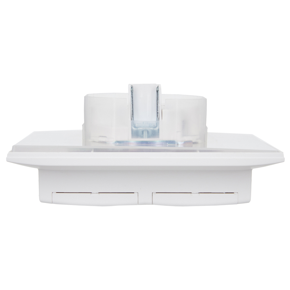 SKANDY Розетка 2-местная и крышкой 16А в сборе IP44 SK-R12W арктический белый IEK