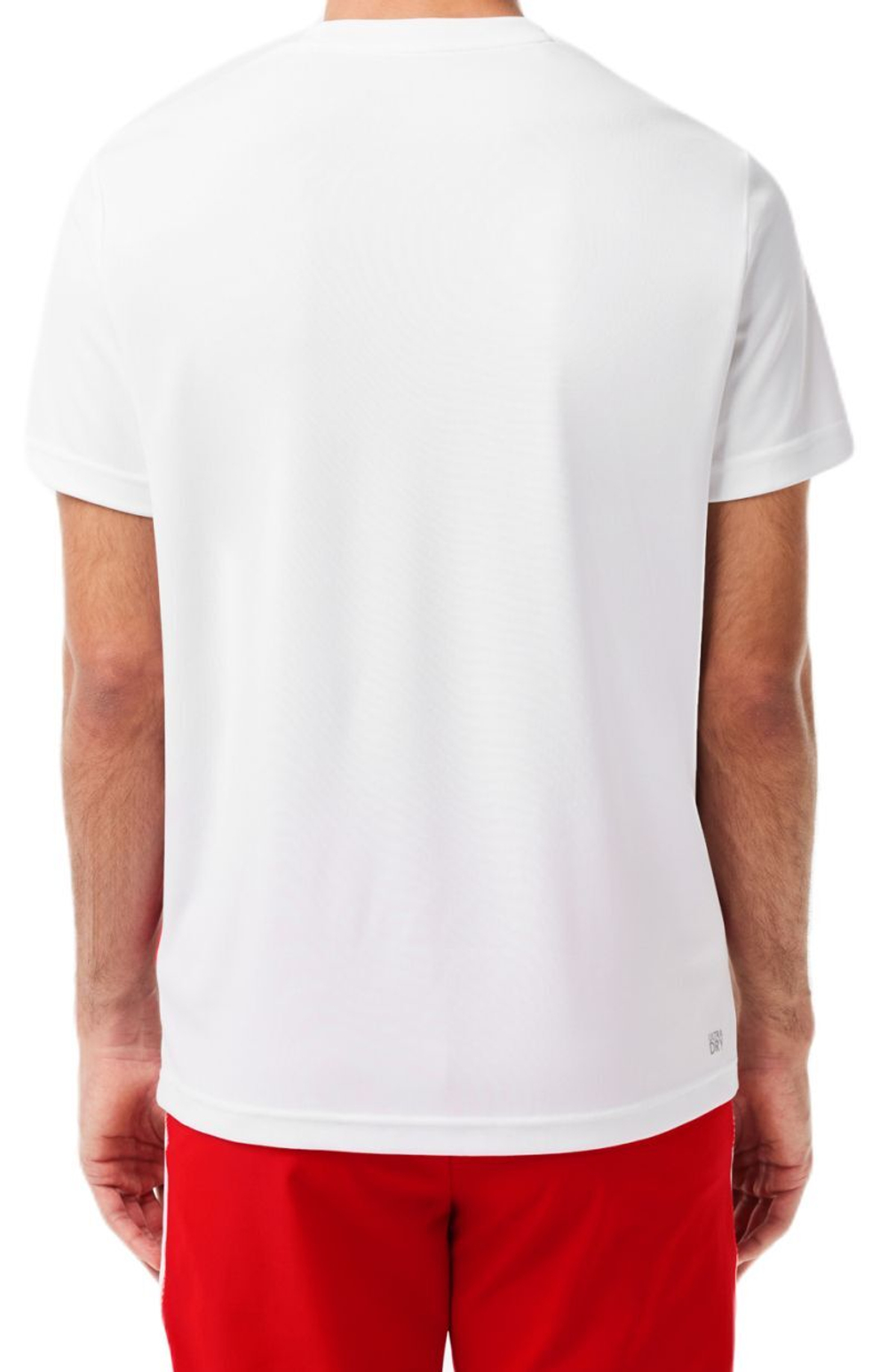 Мужская теннисная футболка Lacoste Tennis x Novak Djokovic T-Shirt - white