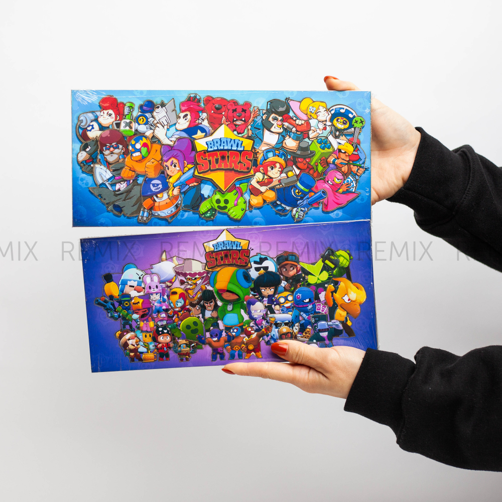 Деревянный пазл Brawl Stars