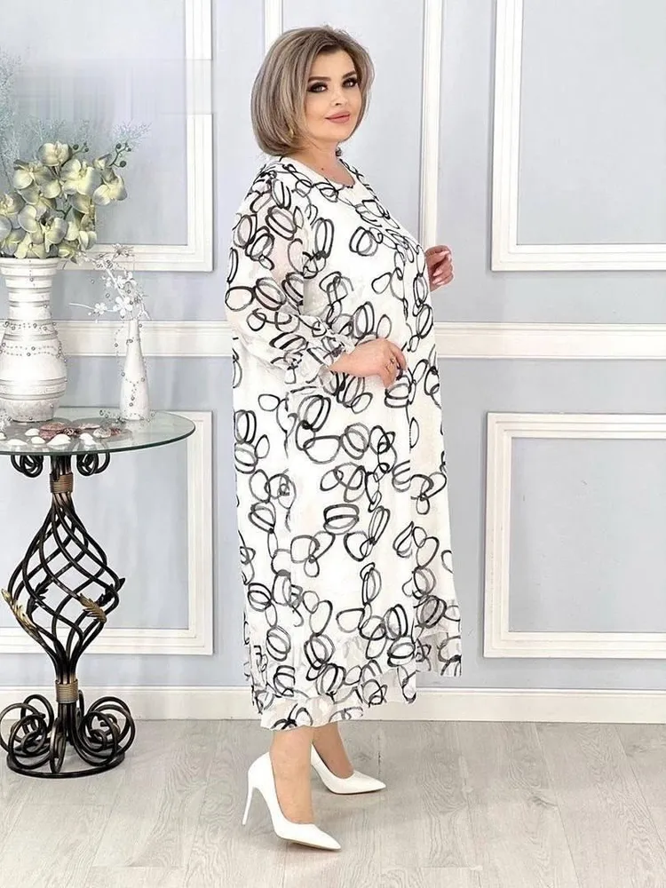 Платье "Колечки" Фабрика Моды