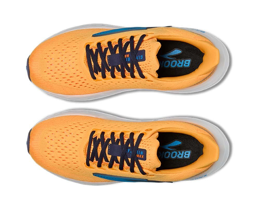 Кроссовки для бега мужские Brooks Glycerin Max M Оранжево-Синие