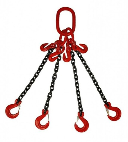 Строп цепной TOR 4СЦ г/п 26,5 т 8,0 м с укорачивающими крюками