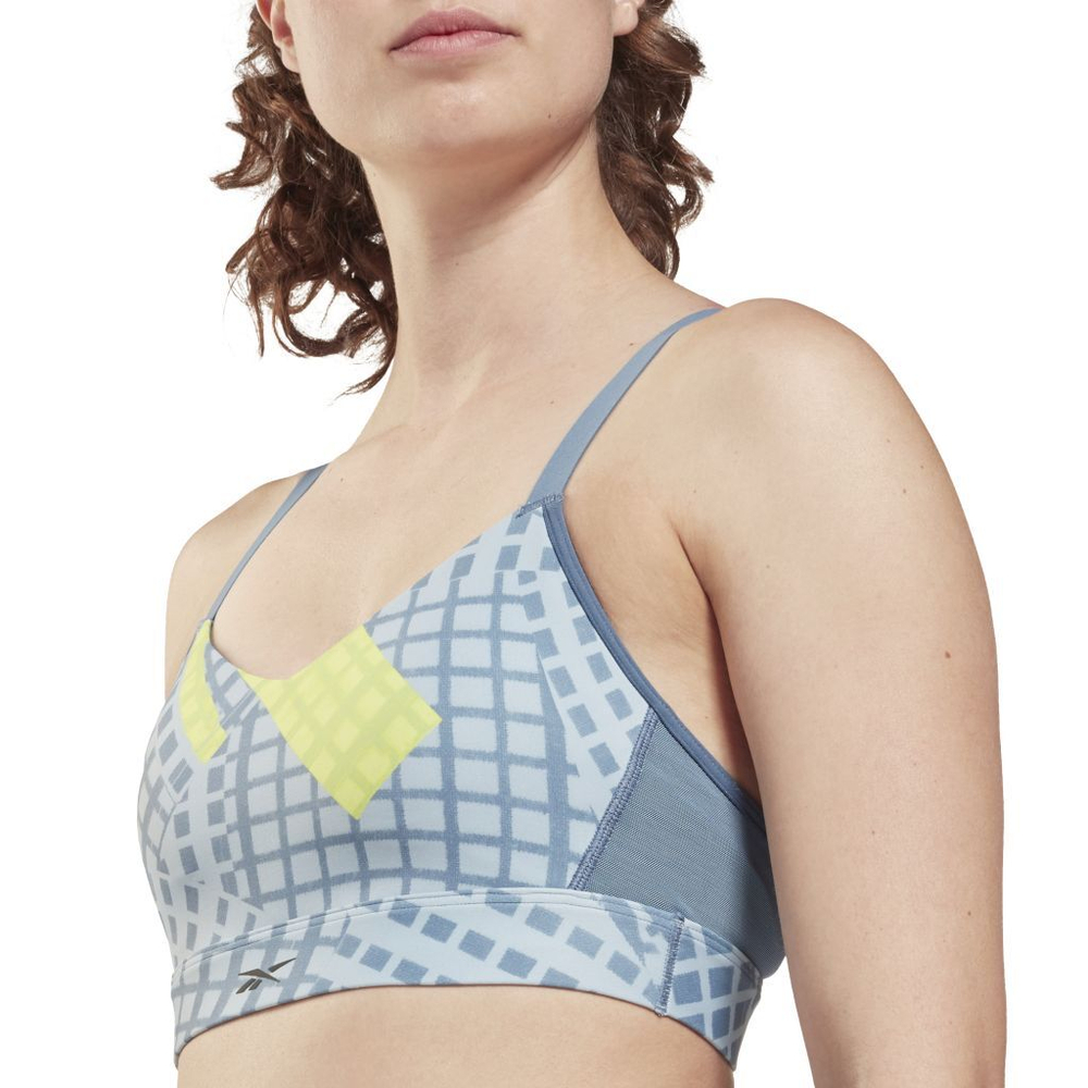 ТОП теннисный Reebok SR Lux Strappy Bra W - gable grey