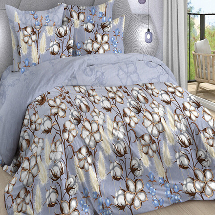 Набор наволочек из 2штук "ВЛ. ХЛОПОК", бязь, 100% хлопок, Россия.