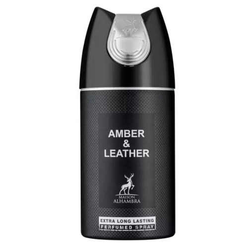 AL HAMBRA AMBER & LEATHER deo 250ml муж