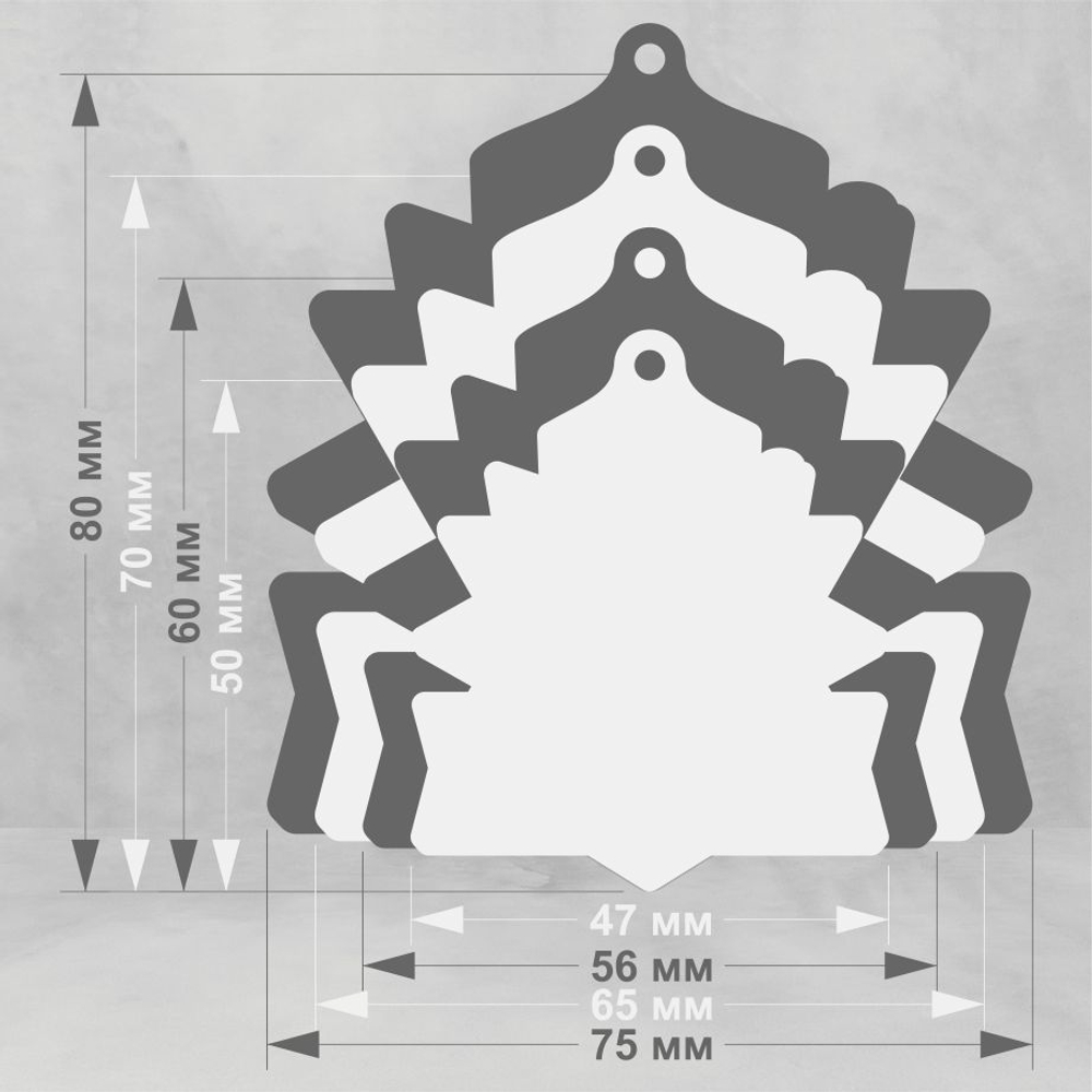 Акриловая медаль Зимнее плавание 1769-050