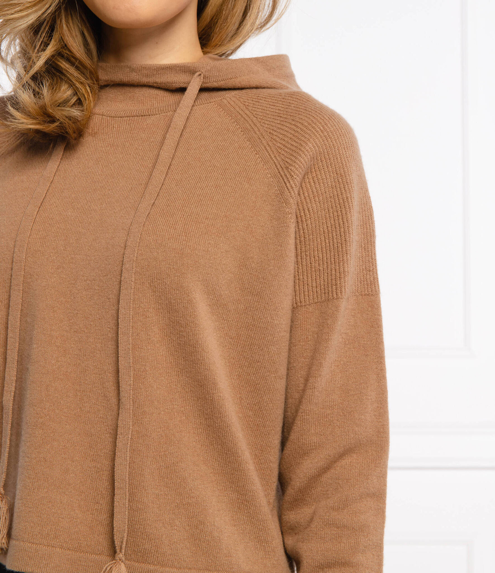 Хлопковый свитер Marella - светло-коричневый(33661416)