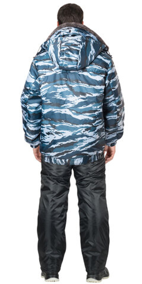 Куртка "ПОЛЮС" короткая, КМФ "Серый вихрь"