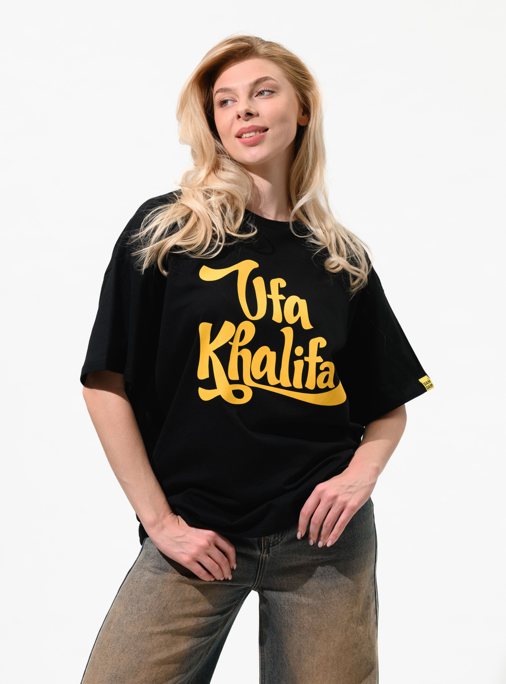 Футболка -UFA KHALIFA oversize