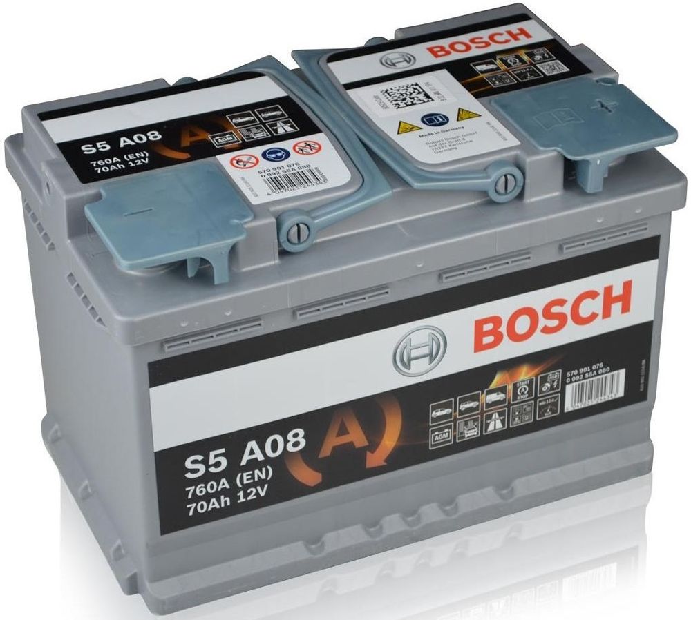 BOSCH S5 AGM 6CT- 70 аккумулятор