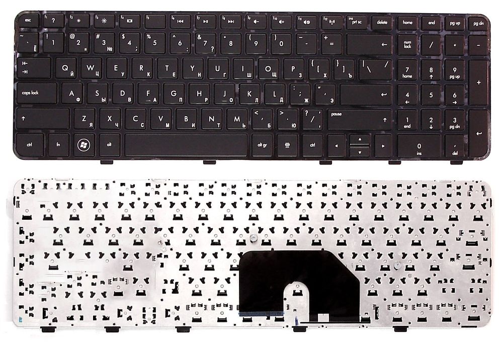 Клавиатура для ноутбука HP Pavilion DV6-6000, DV6-6100, DV6-6200, DV6-6b00, DV6-6c00 Series, Черная