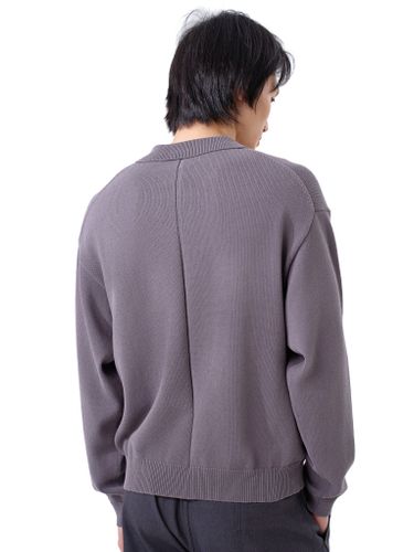 Графитовый джемпер-поло Senseera