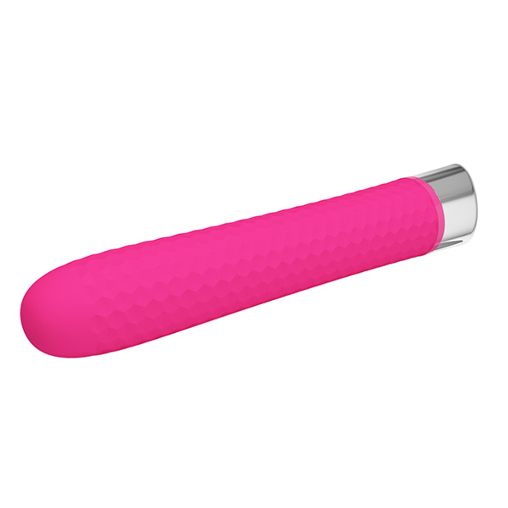 Розовый вибратор 16,7см Pretty Love Sensual Pleasures Reginald Vibrator Pink BI-014613-1