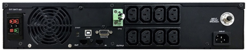 Источник бесперебойного питания Powercom SRT-1500A LCD