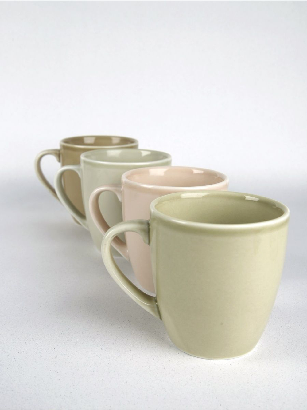 Кружки парные набор Башкирский фарфор, 270 мл, 2 шт, фарфор, цвет, для кофе и чая