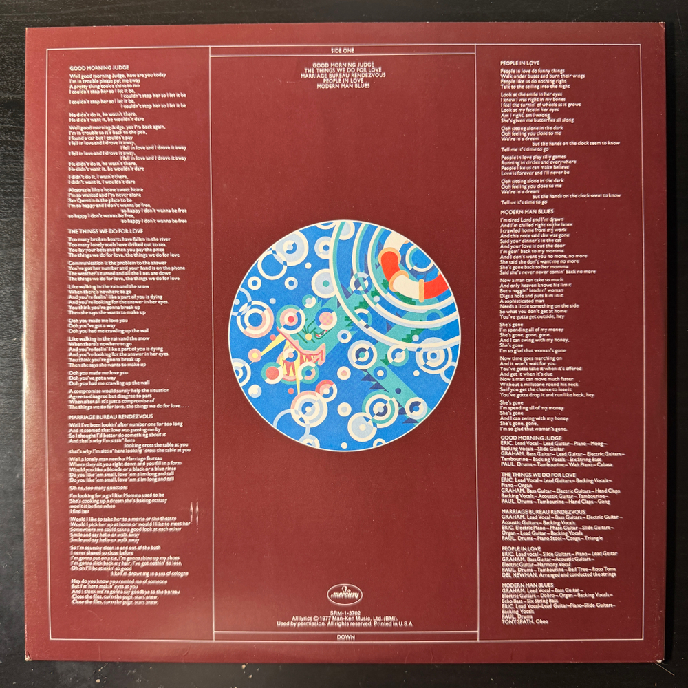 10cc ‎– Deceptive Bends (США 1977г.)