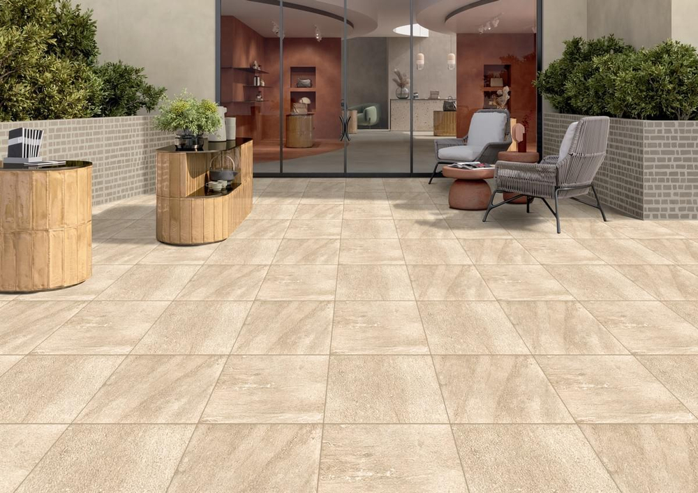 Ennface Outdoor Blanche Choko 60x120