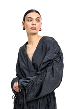 Платье с кулисами Invitation black