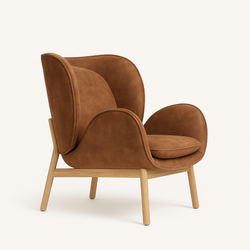 Дизайнерское кресло CUDDLE chocolate