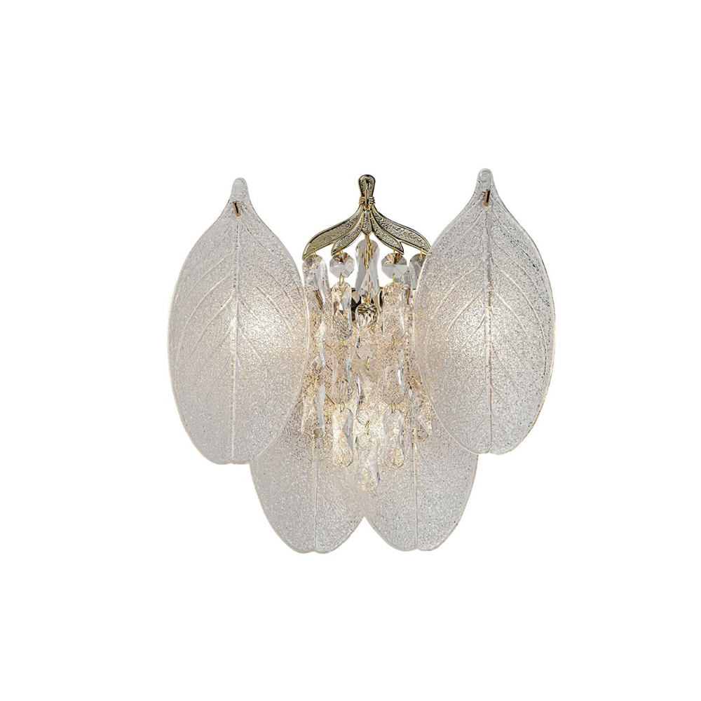 5049/3W HALL ODL24 000 золото/прозрачный/металл/хрусталь/стекло Бра E14 3*40W TEARS