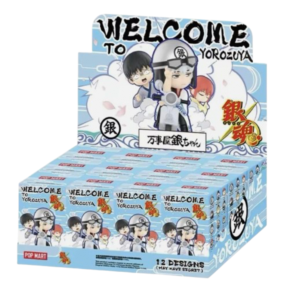 Рандомная фигурка Blind Box Pop Mart Gintama Welcome to Yorozuya Series Figurines