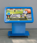 Интерактивный стол AVKompleks Оникс Kids, 32", Оранжевый