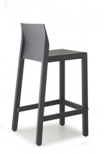 Стул полубарный пластиковый Scab Design Kate, антрацит