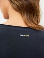 Лонгслив оверсайз с рукавом 3/4