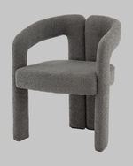 Стул Болинджер букле темно-серый