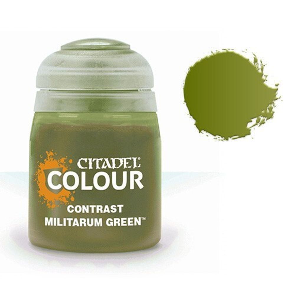 Краска Contrast: Militarum Green