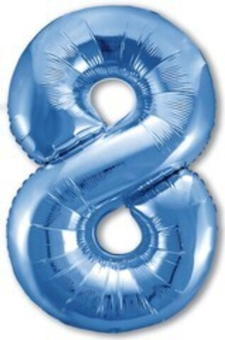 Р Цифра 8 Slim Синий (40''/102 см)