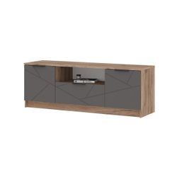 Орегон ТВ 01 Тумба под ТВ МДФ Асфальт супермат