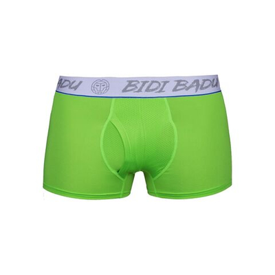 BIDI BADU Max Basic Boxer Shorts Men - Neon Green, White
