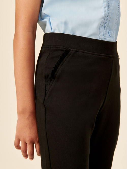 Брюки школьные для девочки Next 394-085, Черный