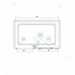 Душевая дверь RGW Classic CL-14 100
