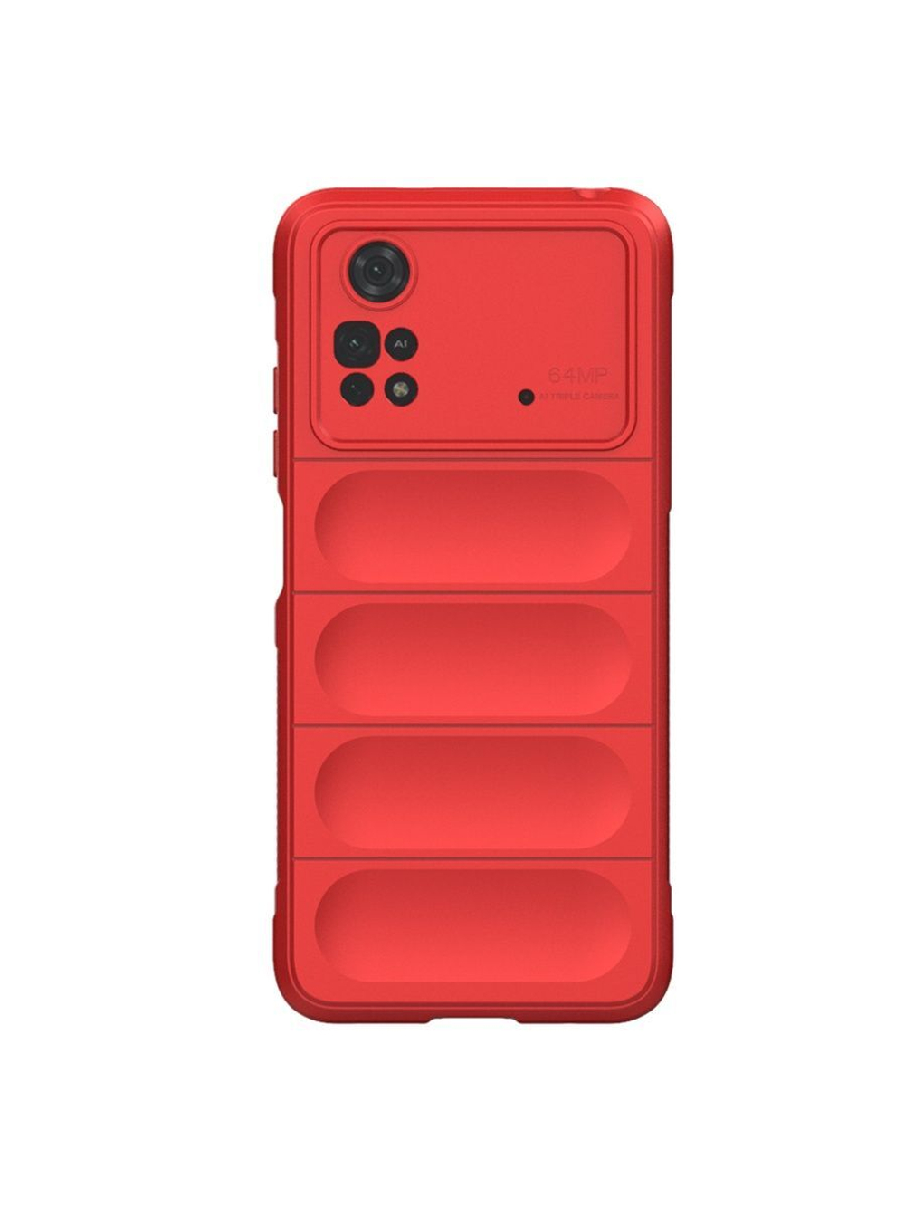 Противоударный чехол Flexible Case для Xiaomi Poco M4 Pro 4G