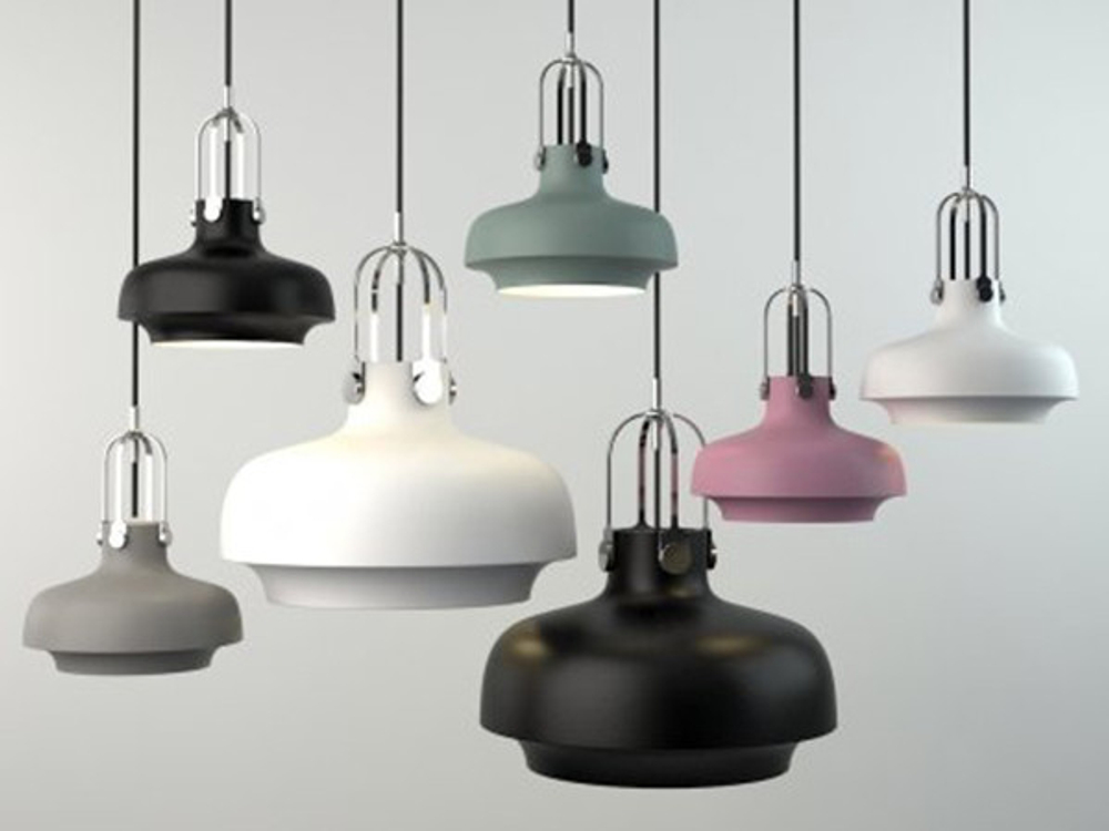 Pendant design lamp Copenhagen by Normann Copenhagen D20 (White)