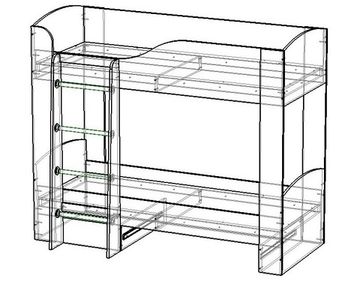 Кровать ЛАВОРО-2   1800-700 /1832*1646*918/ белый