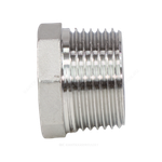 Заглушка сталь нерж Ду 40 (1 1/2") НР Benarmo
