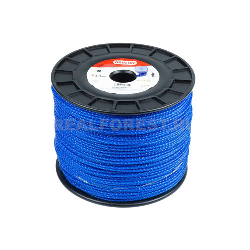 Леска Oregon d- 3 мм 402 м Blue Square Twisted 593206 витой квадрат