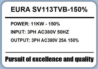 Преобразователь частоты EURA серии S-Vector для насосной станции SV552TVB-150% 13A