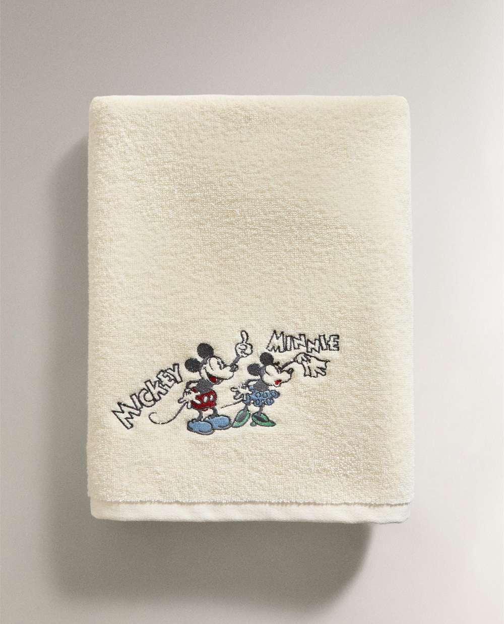 Zara Home Полотенце для лица и рук из хлопка, жёлтый