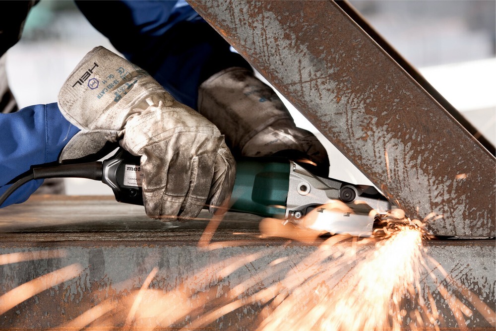 УШМ Metabo WEF 9-125 Quick с плоским редуктором