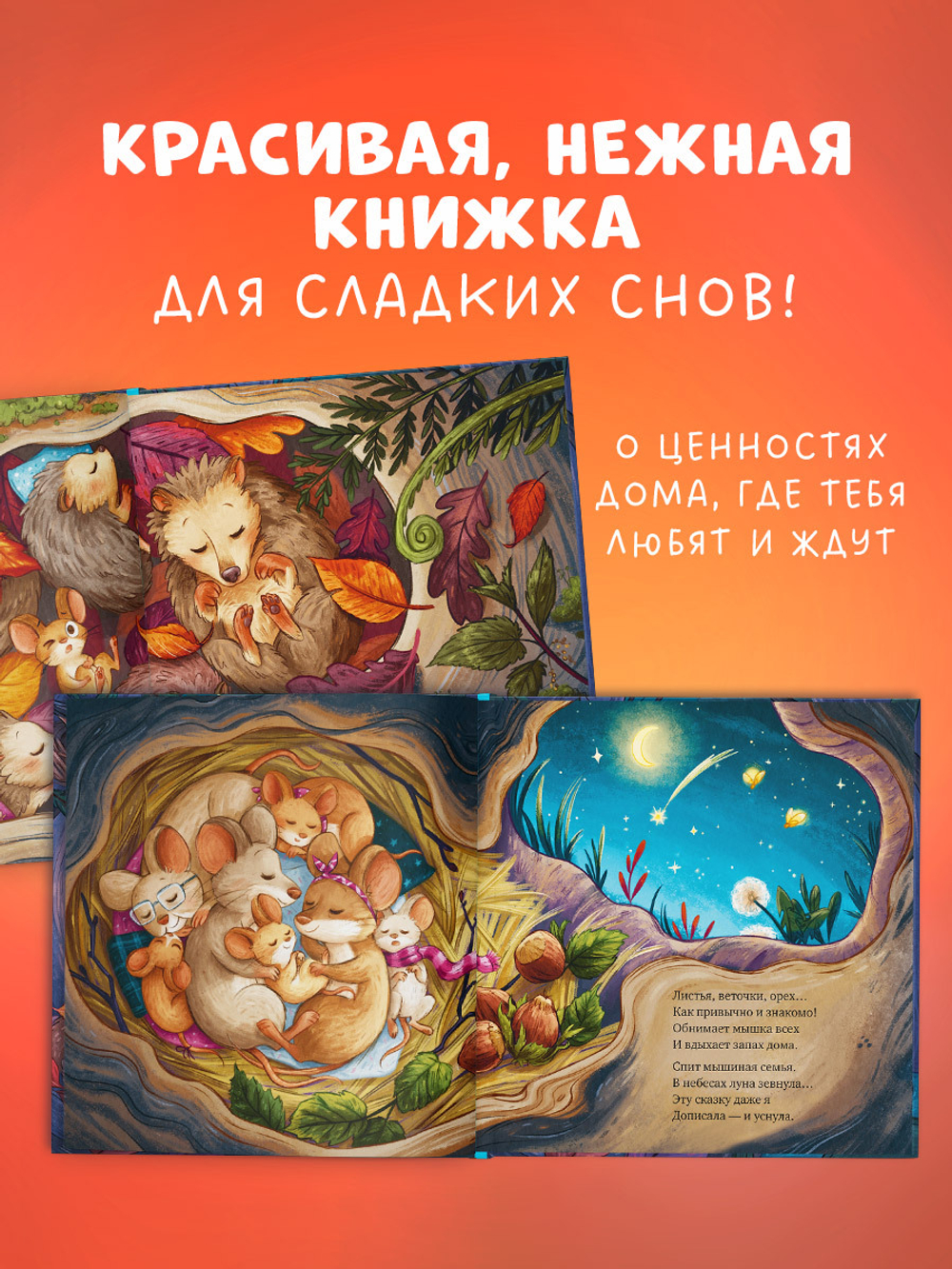 Книжки-картинки. Сладких снов, малышка мышка!