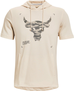 Футболка мужская Under Armour UA Pjt Rock Terry SS HD-WHT