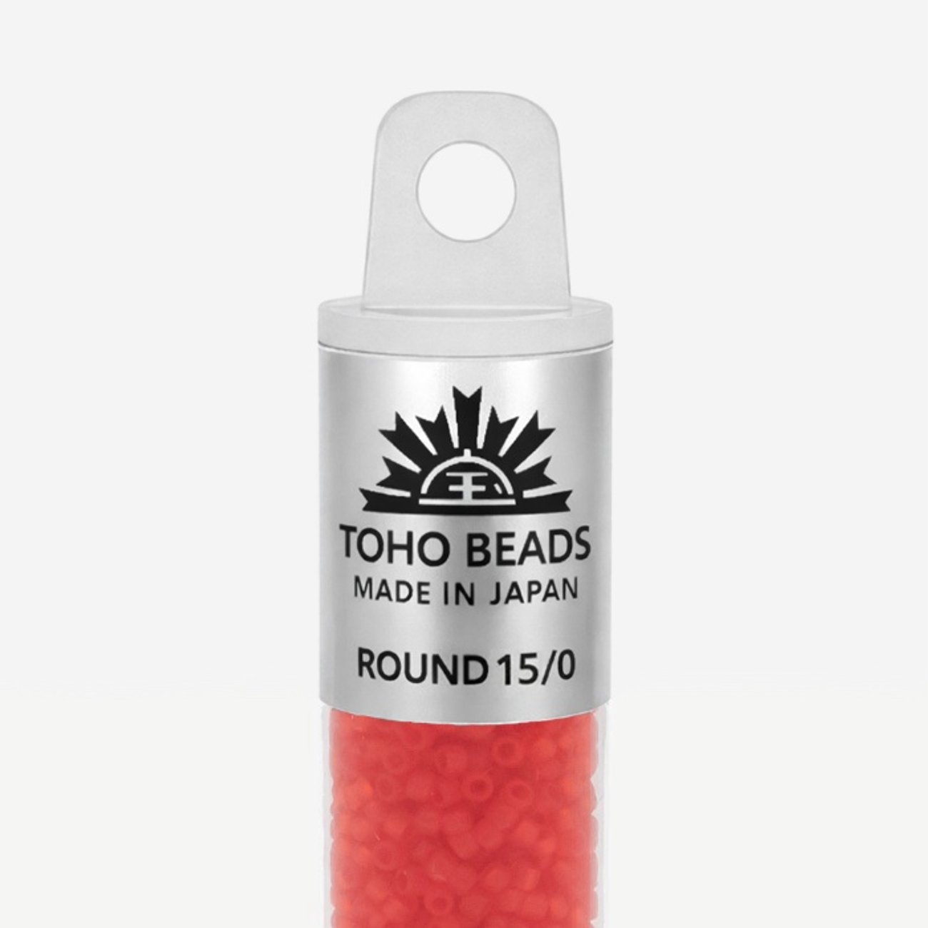 Японский бисер TOHO Round 15/0 (№5F), прозрачный матовый