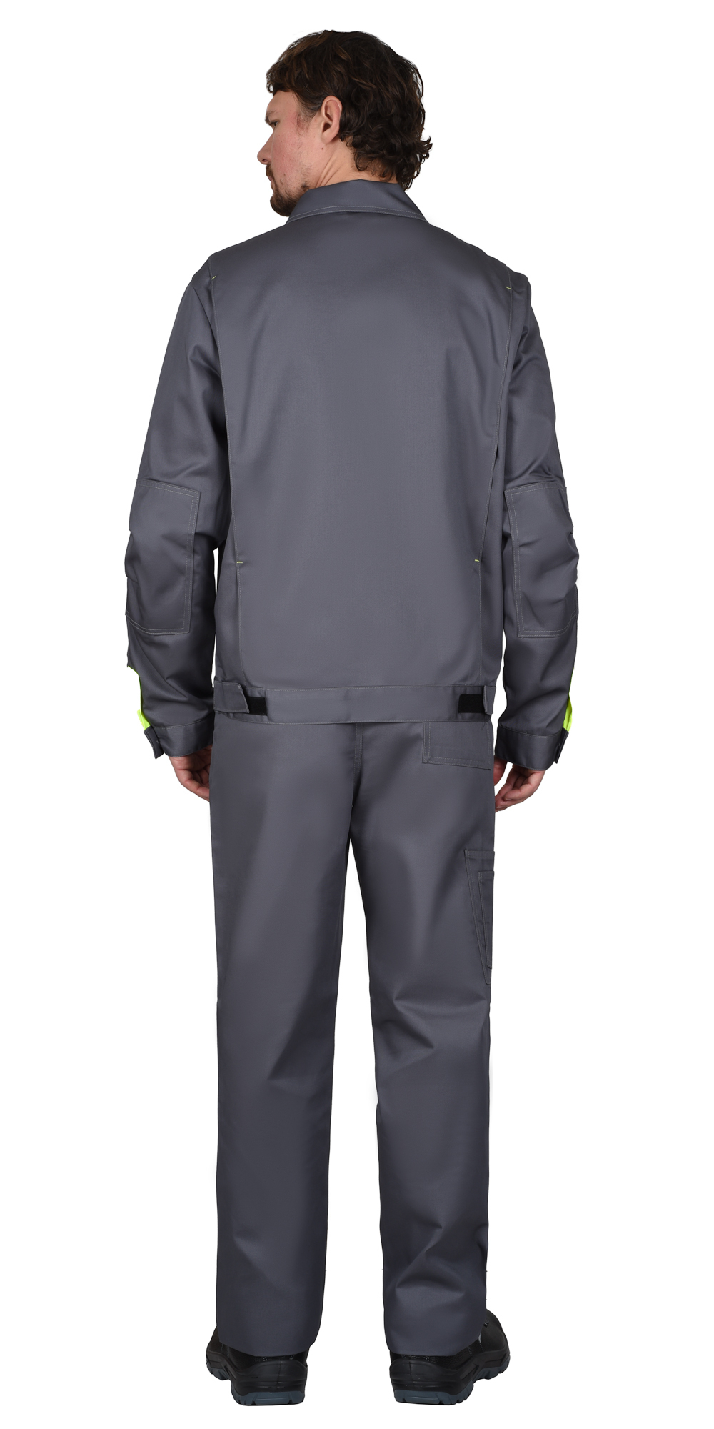 Костюм СИРИУС-ФАВОРИТ куртка, брюки серый с бордовым