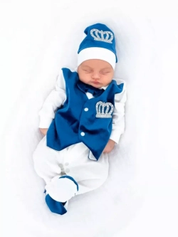 Комбинезон на выписку для новорожденного джентльмен