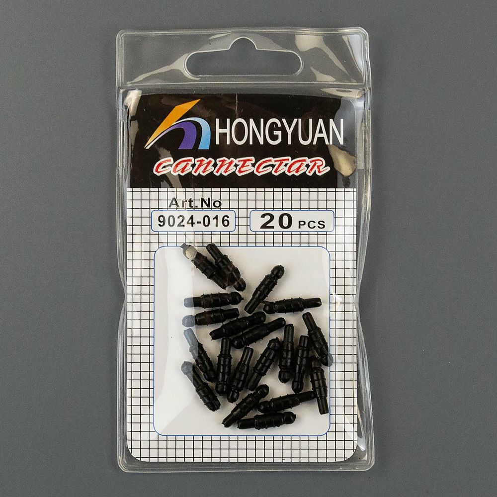 Коннектор для крепления лески к удилищу (20шт/уп)